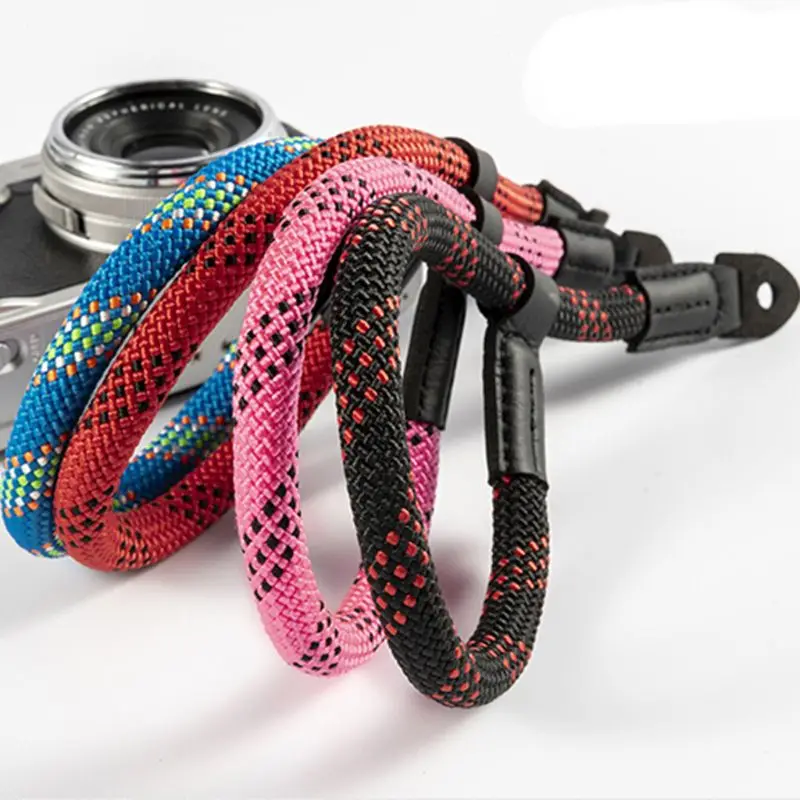

Nylon Colorful Rope Digital Camera Shoulder Wrist HandNeck Strap Belt 28TE