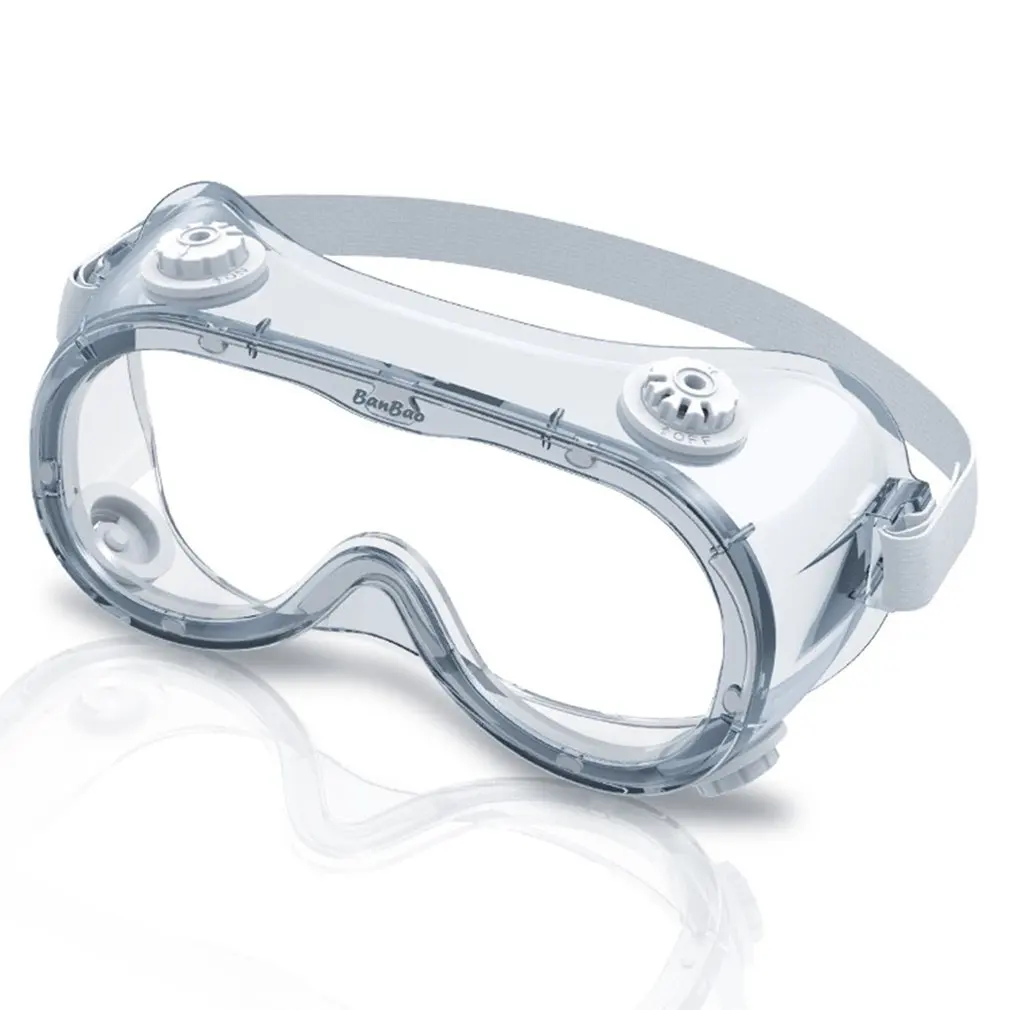 

Clear Anti Dust Eye Protective Safety Glasses Goggles Anti Pollution Lightweight Glasses For Factory Lab Work Outdoor