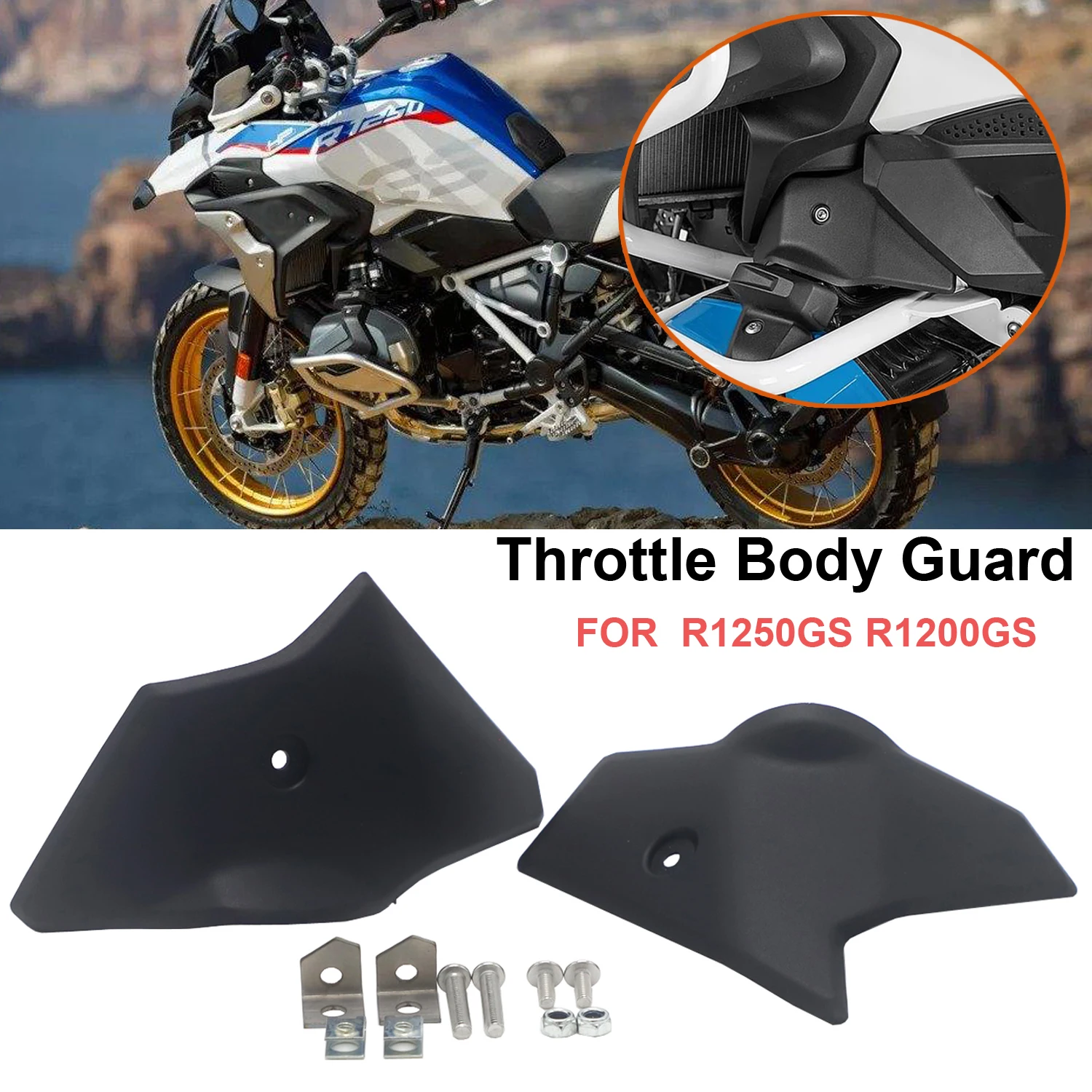 FOR BMW R1250GS R1200GS R1250 GS R1200 2017 2018 2019 2020 Motorcycle Throttle Body Guards Protector | Автомобили и мотоциклы