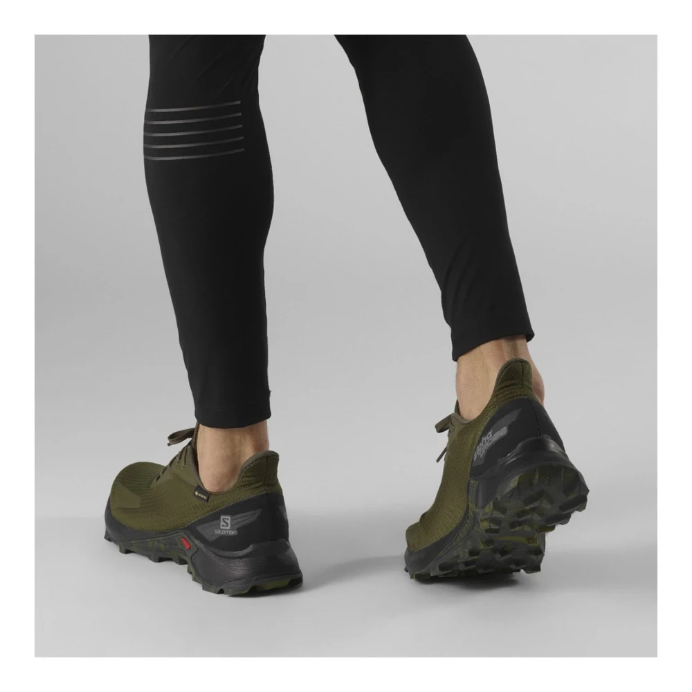 Кроссовки SALOMON ALPHACROSS BLAST GTX Olive Nig - купить по выгодной цене  | AliExpress
