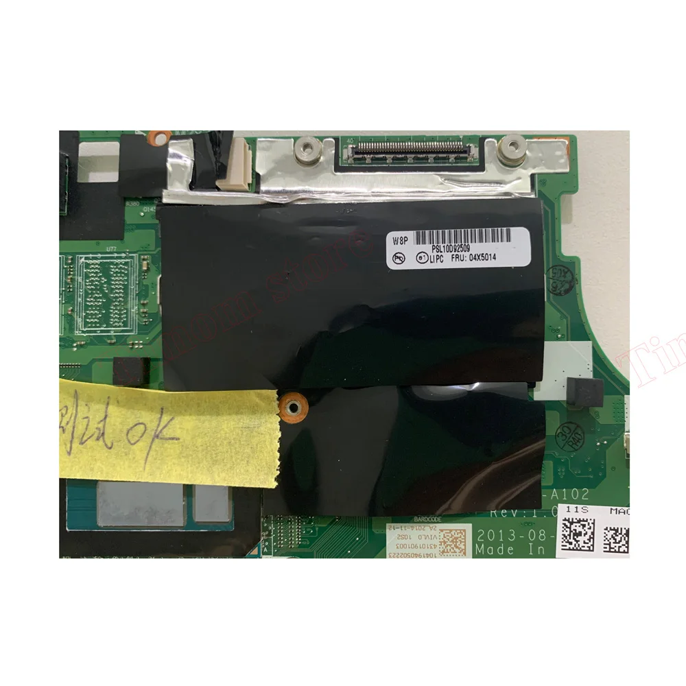 Placa Mãe Integrada para Notebook Lenovo Compatível com T440 Thinkpad 20b6 20b7 Vivl0 I54300 Intel Core i5 4300u 04x5014 04x5012 Placa-mãe para notebook - Imagem 4
