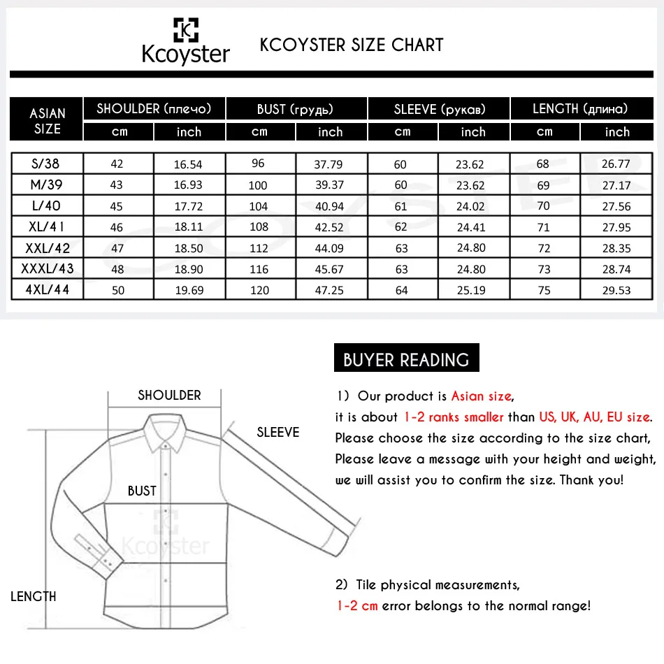 Kcoyster высококачественные мужские рубашки с длинным рукавом, хлопковые рубашки в полоску, мужские облегающие рубашки на пуговицах, весенне-осенние повседневные рубашки размера плюс 4XL