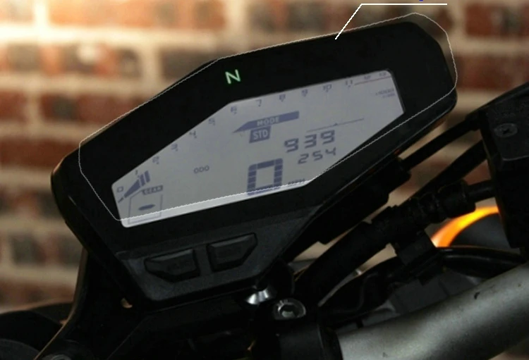 Artudatech Спидометр кластер Защита от царапин пленка протектор экрана подходит Yamaha Accessories MT 09 аксессуары