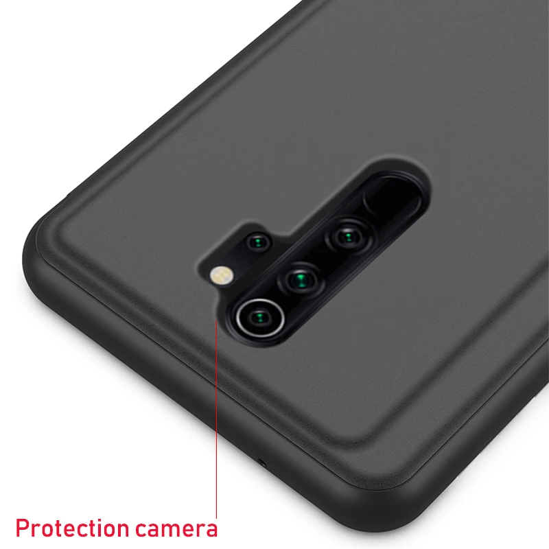Умный зеркальный флип-чехол для Xiaomi Redmi Note8t Note 8 7 pro 8 t 8a 7a Note8 8Pro 8 t защитный чехол Поддержка кожаный чехол для телефона s