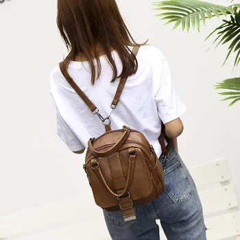 

2020 new backpack women bag pu women bag designer women bag leather backpack backpack bookbag