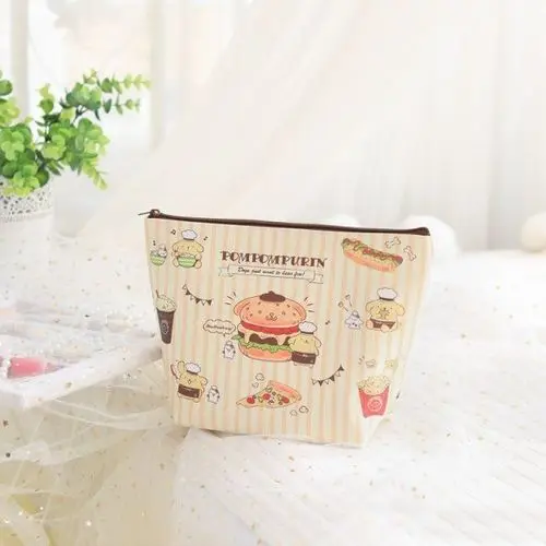 Косметички hello kitty My Melody Cinnamoroll PomPomPurin, маленькая двойная звезда, женские сумки для хранения, дорожные сумки для мытья, сумки для макияжа для девочек - Цвет: 3