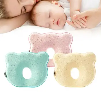 

2020 Design Orthopedic Baby Pillow Against Deformation Flat Head Baby Soft Pillow Soft