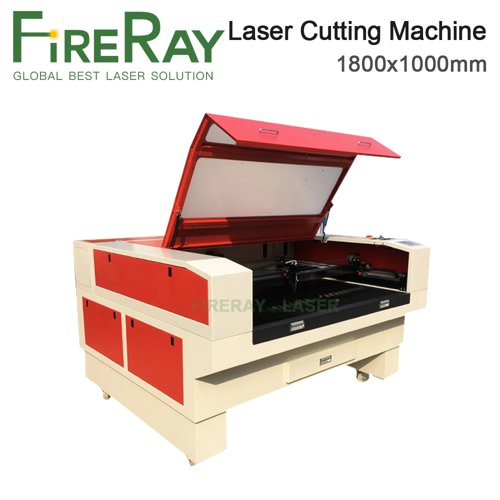 

FireRay Co2 Laser Engraver Machine 1810 100W Laser Tube RDC6445G Controller for Co2 Laser Cutting Machine DSP System Cutting