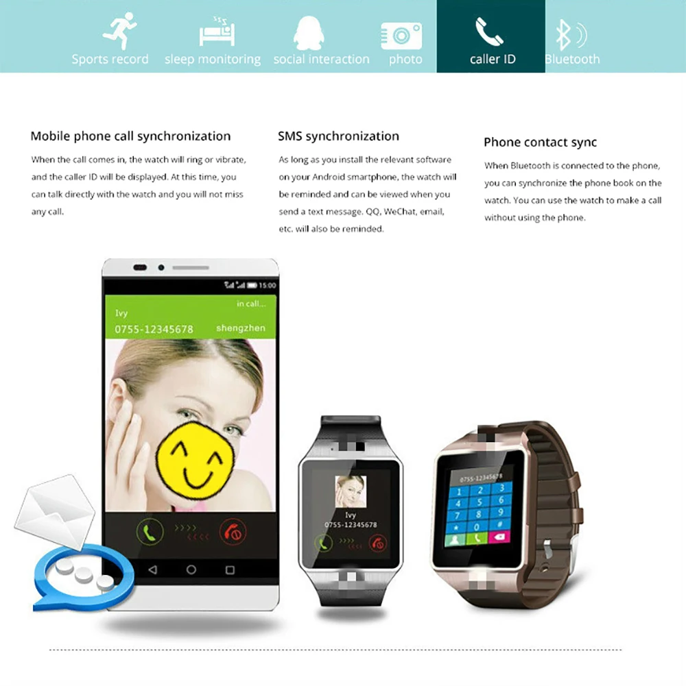 Новые умные цифровые спортивные золотые Смарт-часы шагомер для телефона наручные часы Android Мужские Женские часы PK GT08