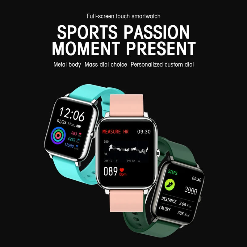 Глобальная версия P22 SmartWatch водонепроницаемые часы в режиме ожидания 30 дней