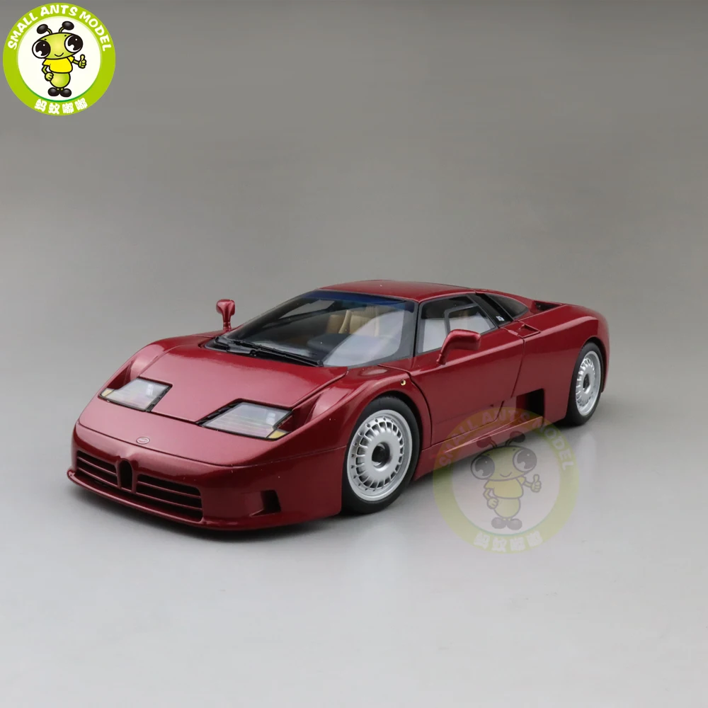 1/18 Bugatti EB110 GT Autoart 70977 литая под давлением металлическая модель автомобиля для мальчиков и девочек подарок на день рождения красный цвет