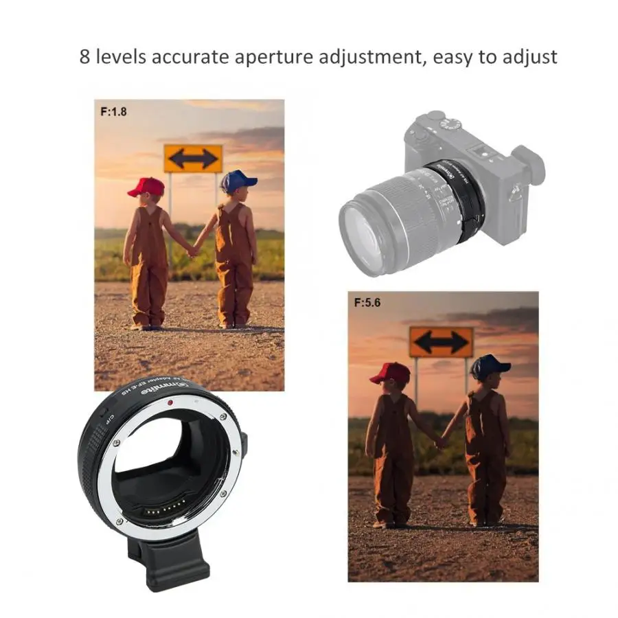 Commlite CM-EF-E HS AF переходное кольцо для объектива Canon EF/EF-S, подходит для камер sony E A9 A7RIII A7RII