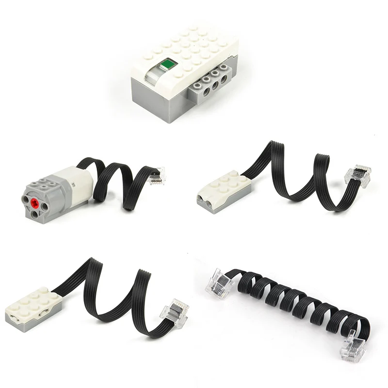 

Technic Building Blocks Series Moc Compatible legoING wedo2.0 EV3 Motor Remote Receiver Battery Box Model sets Toy For Kids