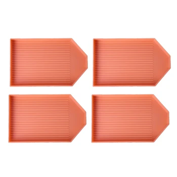 

4Pcs DIY 5D Diamond Painting Rhinestone Plate Tray Embroidery Cross Stitch Tools