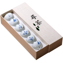 Чайная чашка Набор подарочных коробок чайная чашка из фарфора керамическая чашка для чая ручная роспись чайная посуда контейнер посуда Кунг фу пуэр чашки ремесла Декор