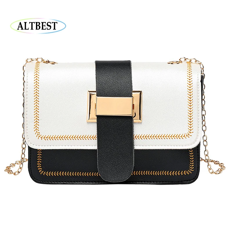 

Altbest Korean Style Shoulder Bag Ladies Handbag Shoulder Bag Small bags Cover Letter Purse Mobile Messenger Bag 2019#830G25