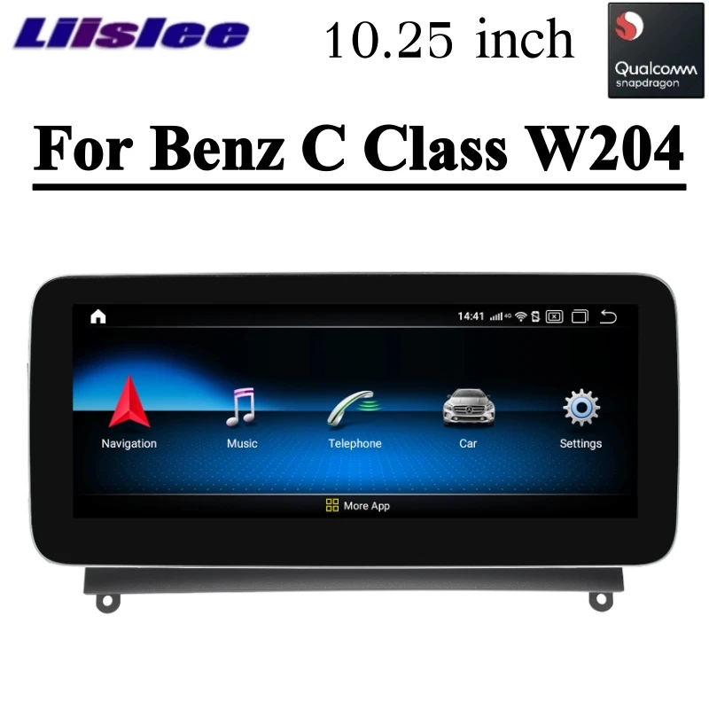 Для Mercedes Benz MB C Class W204 2008 2009 2010 NTG беспроводной CarPlay автомобильный мультимедийный