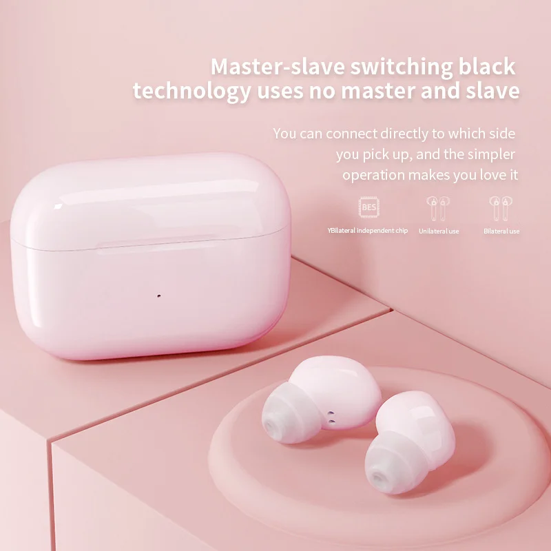 Newest Cute Air 3 Earphones TWS Bluetooth 5.0 ANC Wireless Waterproof IPX54 Headset Smart Touch for Apple Xiaomi Huawei Samsung