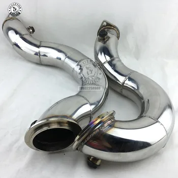 

Dump pipe dump tube N54 N54B30 Downpipe 135i 335i 335is 1M E82 E88 E90 E91 E92 E93 Twin turbo exhaust down pipe dumppipe