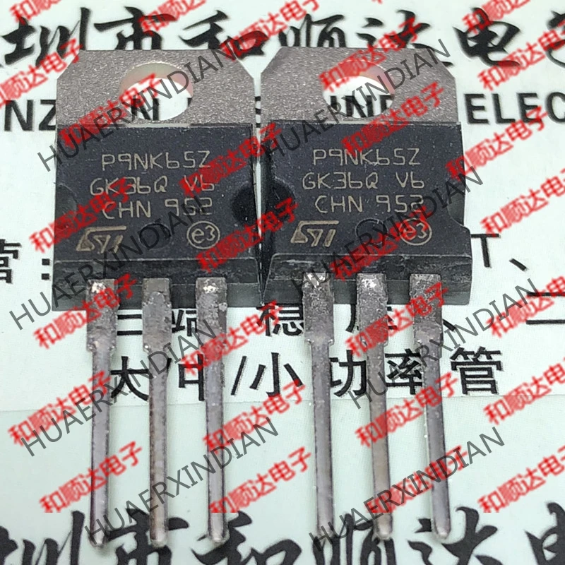 20PCS/LOT New original P9NK65Z STP9NK65Z TO-220 650V 7A