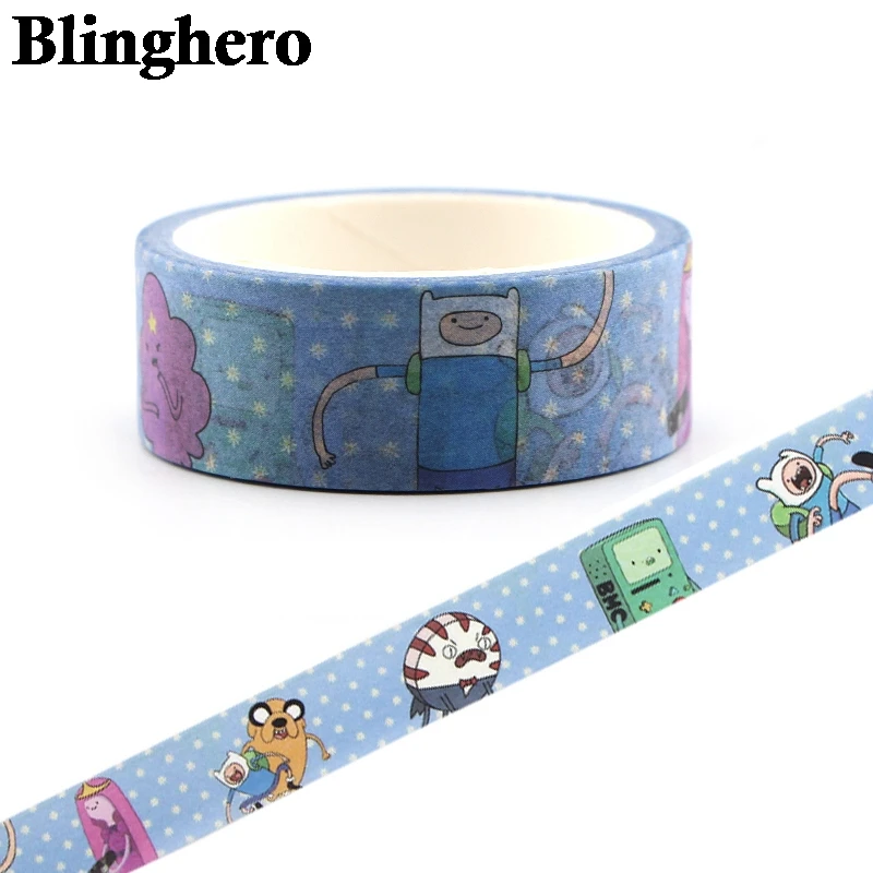 

CA132 Adventure Time Washi Tapes DIY Painting paper Masking tape Decorative Adhesive Tapes Stickers Scrapbooking