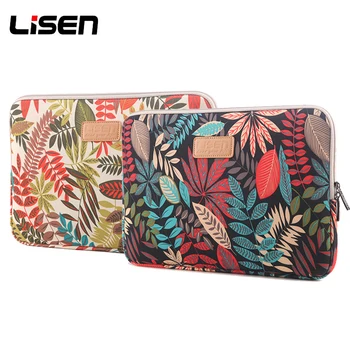 

Canvas Laptop bag for Macbook air 13 pro 13 15 Portable case cover for women men 11 13 14 15.6 inch computer Sleeve