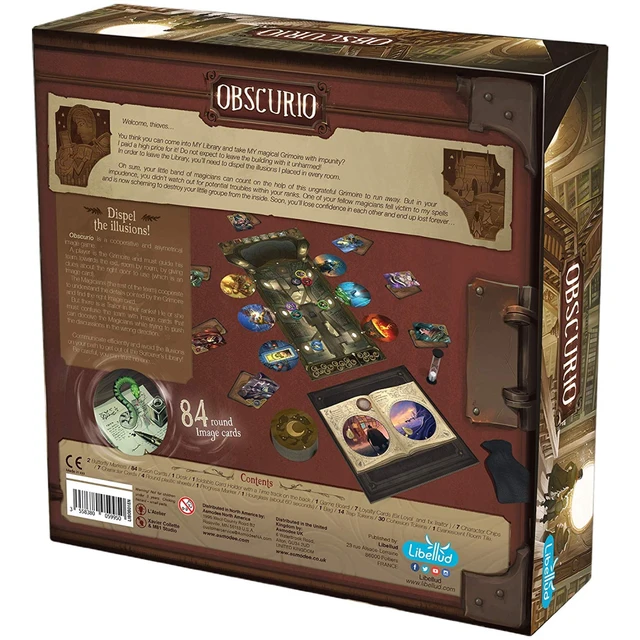 Obscurio - Jogo de cartas, JOGOS DE MESA