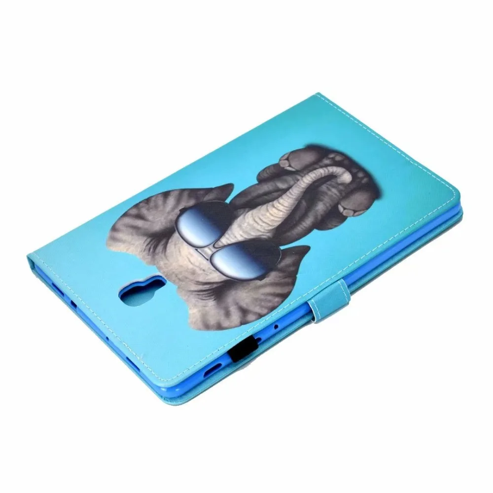 Кожаный PU смарт-чехол для Samsung Galaxy Tab S5e 10,5 SM-T720 SM-T725 чехол Funda планшет модный окрашенный чехол-подставка