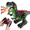 Remote Control Dinosaurs Electric Robot Sound Light Toy Excavation Jurassic Animals T Rex Educational Toys for Children Boys 2
