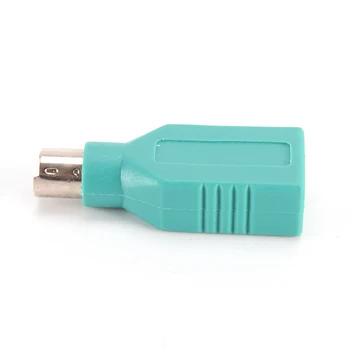 

1 Pcs USB Female In To Male Adapter Converter For PS2 Computer Keyboard Mouse CF Adapter Converters