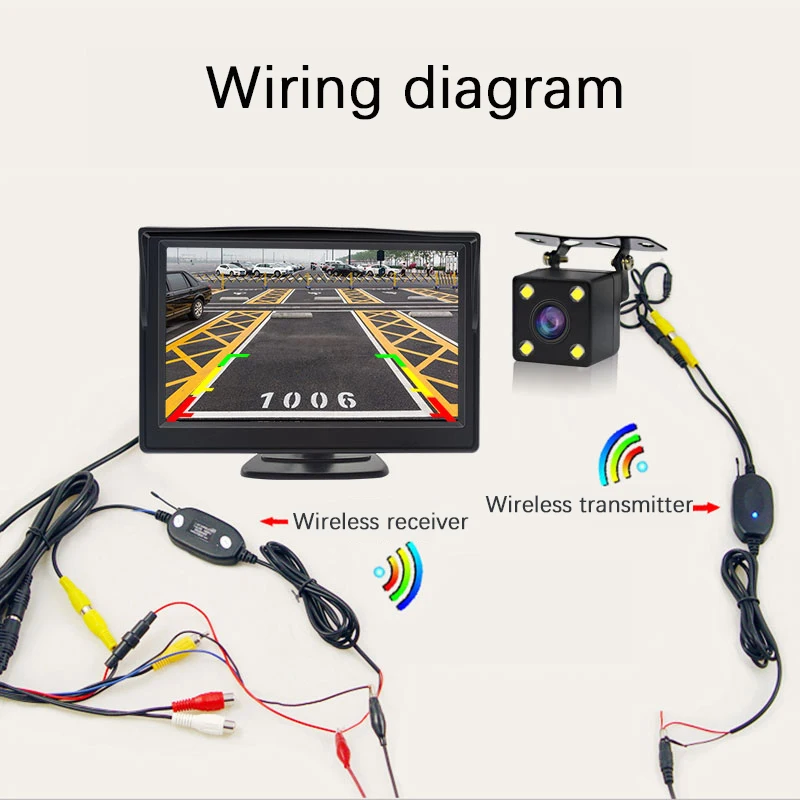 tft lcd backup camera wiring quotation