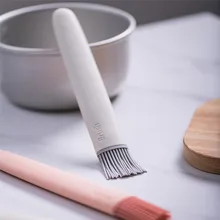 Кухонная Съемная силиконовая масляная щетка 1 шт, выпечка, масло для барбекю, щетка для кухни, Блинные щетки 1206#30