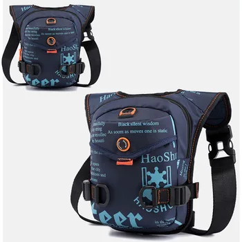 

Chest Pack Multifunctional Men Shoulder Bag Thigh Waterproof Outdoor Sports Riding Nylon Motorcycle Portable Adjustable Strap