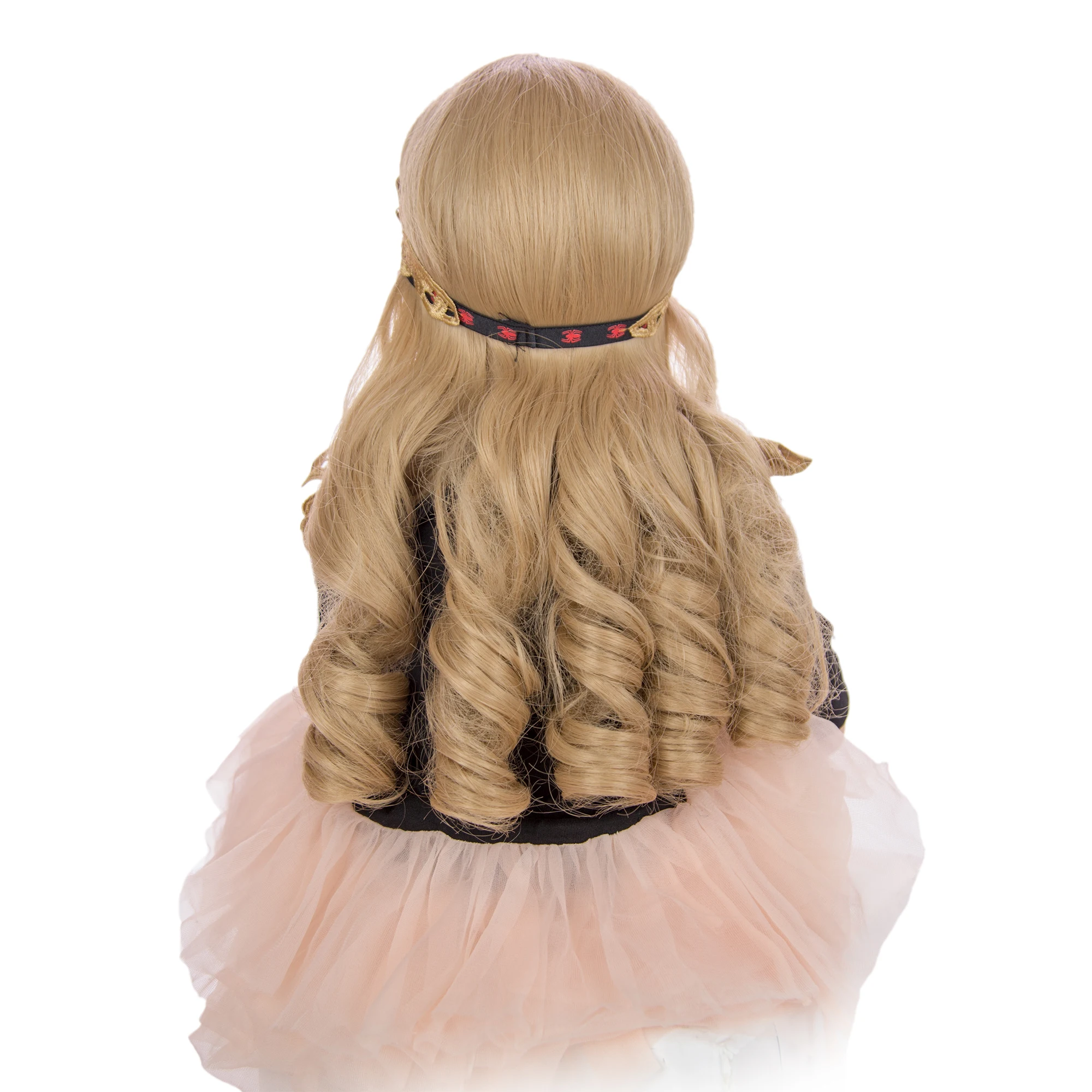 KEIUMI как настоящая принцесса 24 дюйма 60 см Reborn Baby Dolls девочка силиконовая с длинными золотыми завитками Reborns для подарка Подушка игрушка