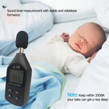 

Handheld High-Definition Digital Noise Tester LCD Noise Meter With High Quality Sound