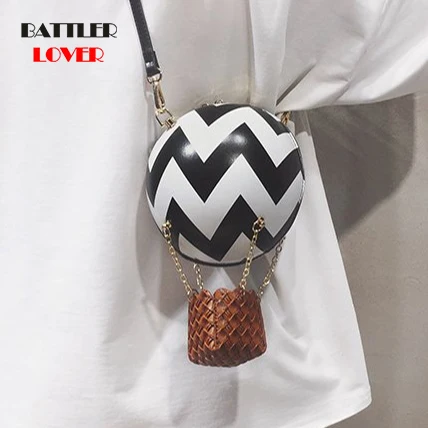 Women Personality Basketball Hand Bag LetterMessenger Bag for Lady Round Tote 2020 Fashion Panelled Messenger Creative
