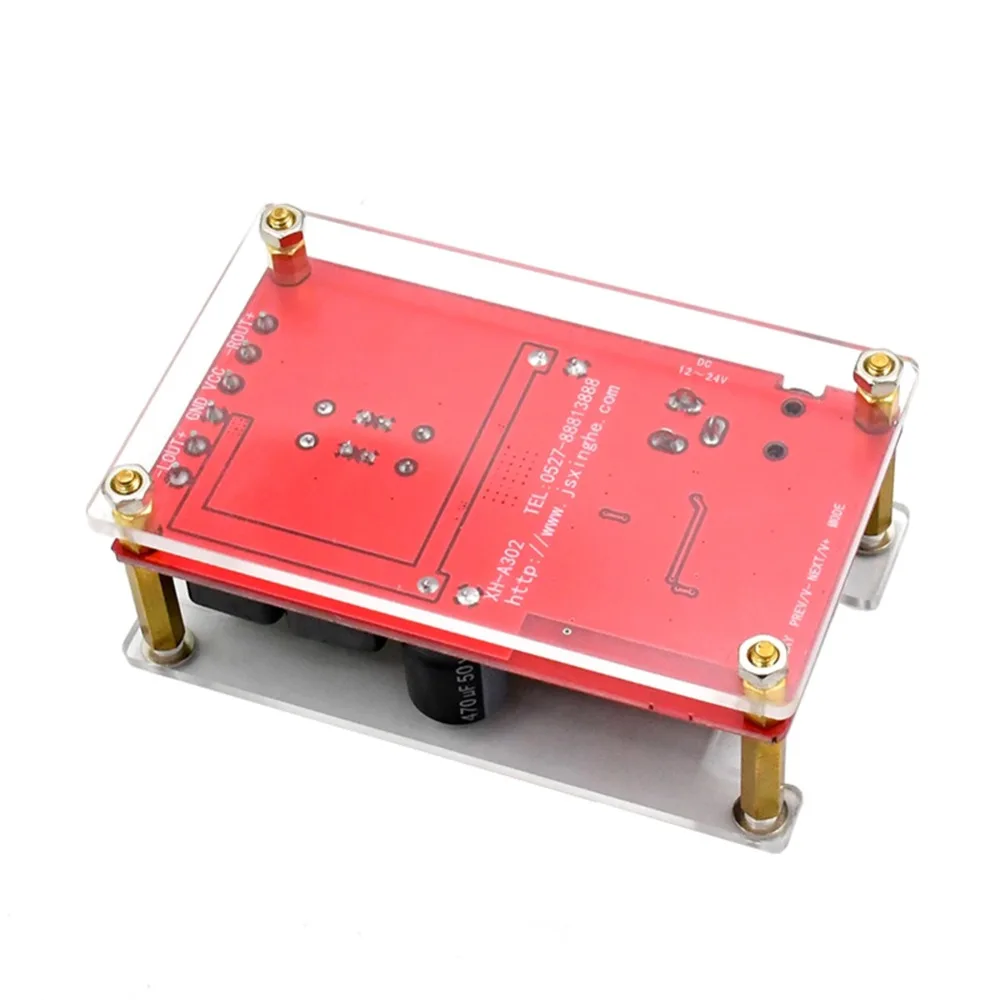 XH-A302 DC 12 В 24 в Bluetooth 5,0 цифровой усилитель мощности плата TPA3116 двухканальный стерео аудио усилитель доска