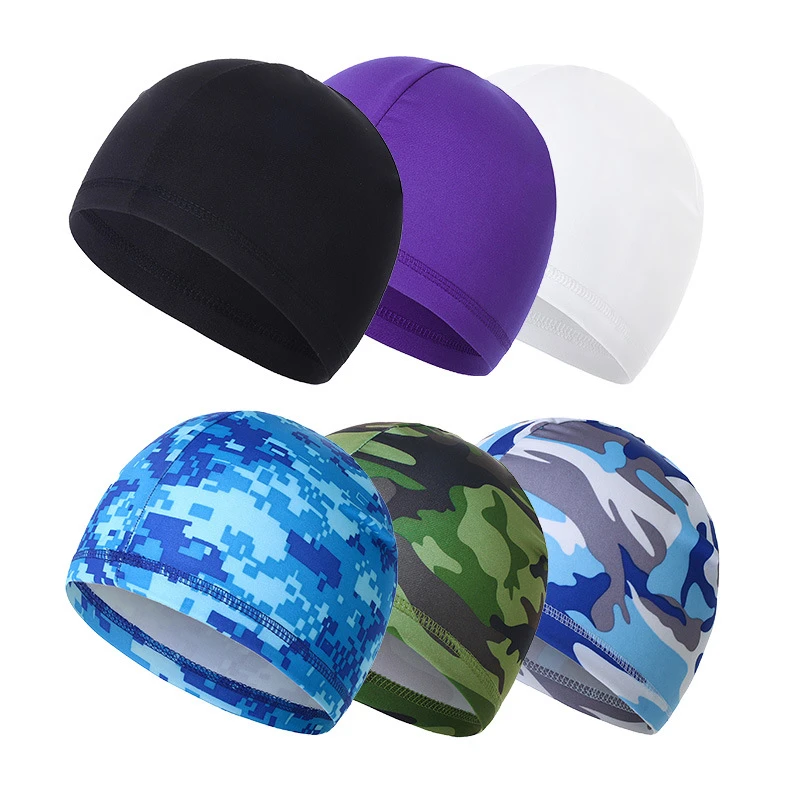 fisherman skully Fashion Sports Men Cap Quick Dry Helmet Inner Cap Unisex Anti-sweat Cooling Beanie Breathable Hat Bike Riding Cycling Women Hat true religion skully hat