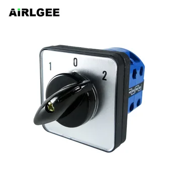 

CA10 AC380V 16A 3 Positions(0-1-2) Latching Rotary Universal Changeover Cam Switch