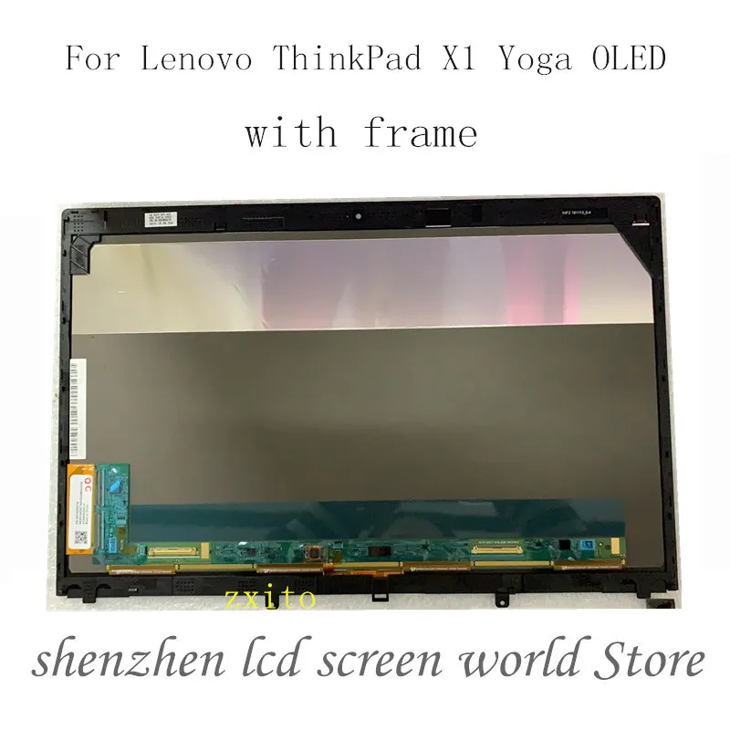 01AW977 01AX899 OLED сенсорный ЖК экран для Lenovo ThinkPad X1 YOGA 1 го 2 поколения 20FQ 20FR 20JD 20JE 20JF 20