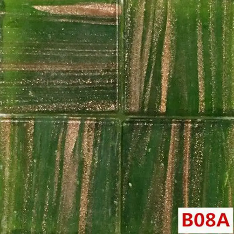 30 шт. креативная Золотая шелковая мозаика инкрустированная плитка DIY настенная