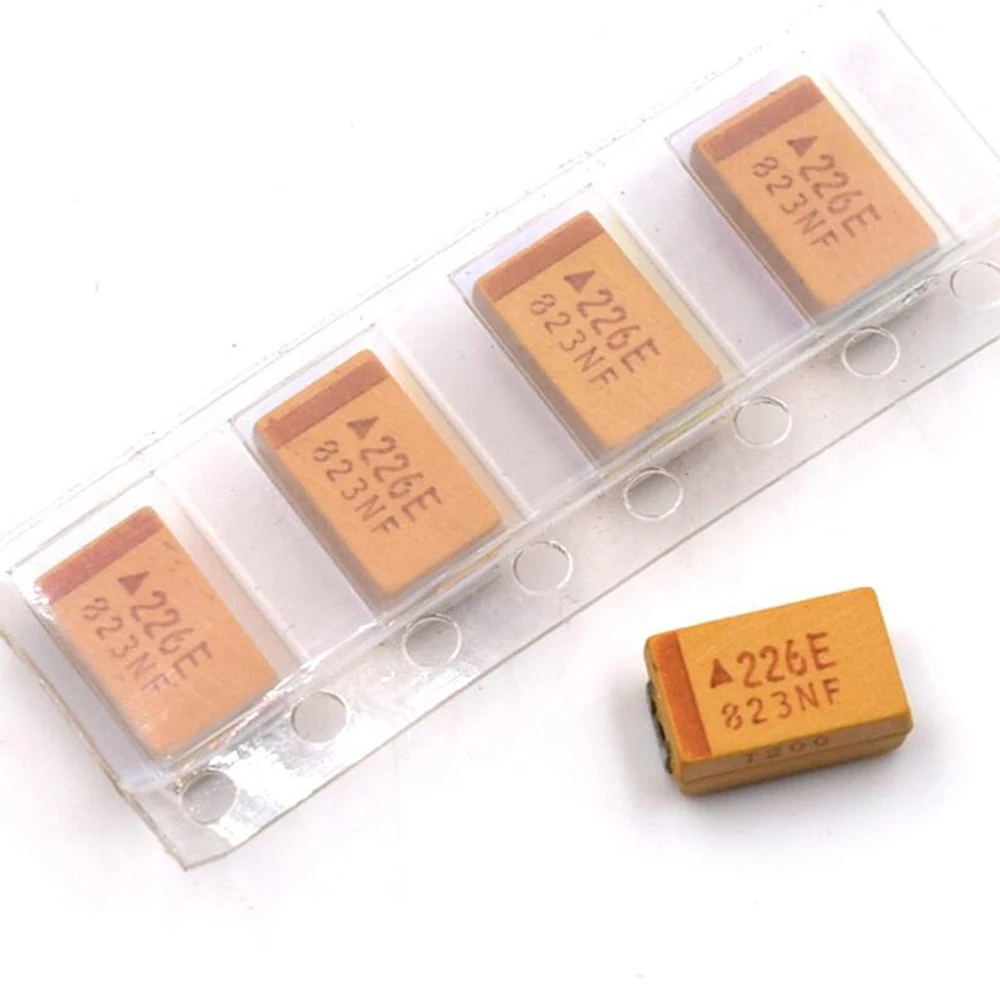 Tantalum capacitor A B C D Case Tantalum capacitor 6V 10V 16V 25V 35V 50V 0.1UF 1uf 2.2UF 4.7UF 10UF 22UF 33UF 47UF 100UF 220uF 330UF 10PCS