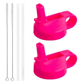 

Hot 6 Piece Water Bottle Accessories Set for Water Bottle Straw Lids- Fits for Most Sport Water Bottles