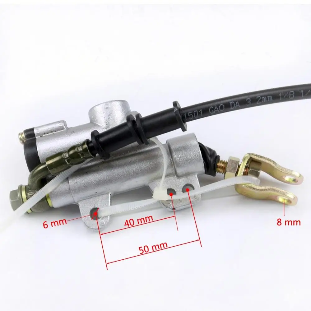 Задний задний гидравлический тормозной главный цилиндр тормозные части для