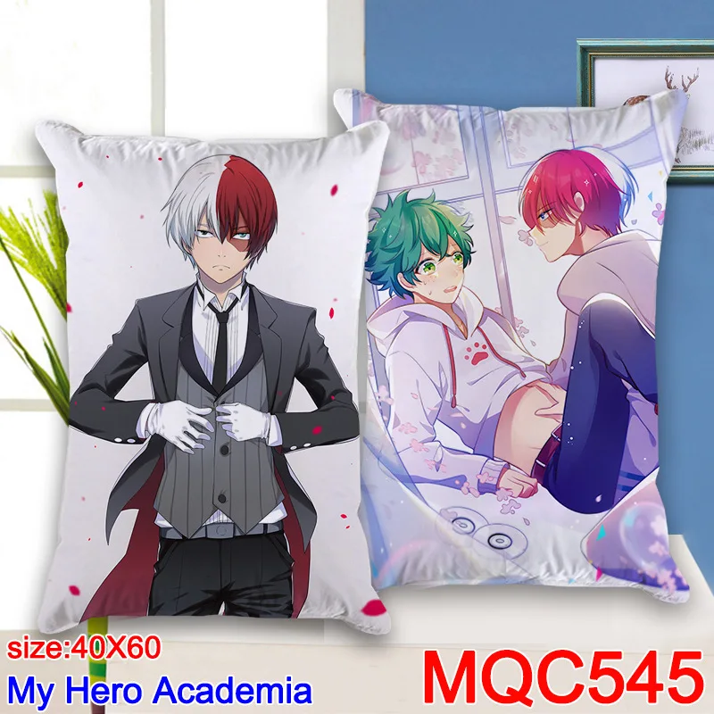 DIOCOS Anime Boku No My Hero Academia Pillow 40x60cm Bedding Cushion Todoroki Shoto Izuku Midoriya Plush Toy Christmas Gift (13)