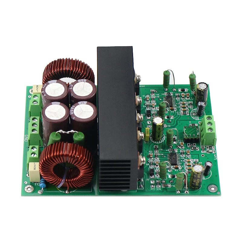 GHXAMP 400 Вт* 2 HIFI IRS2092 Плата усилителя высокой мощности домашний аудио усилитель мощности частота 500 кГц источник питания двойной 60 в