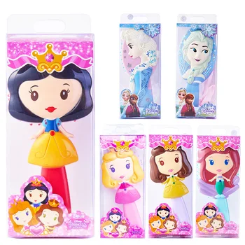 

Disney Frozen 2 Comb Girls Princess Rapunzel Belle Snow White Anna Elsa Hair Brush Kids Makeup Hair Comb Birthday Decoration Toy