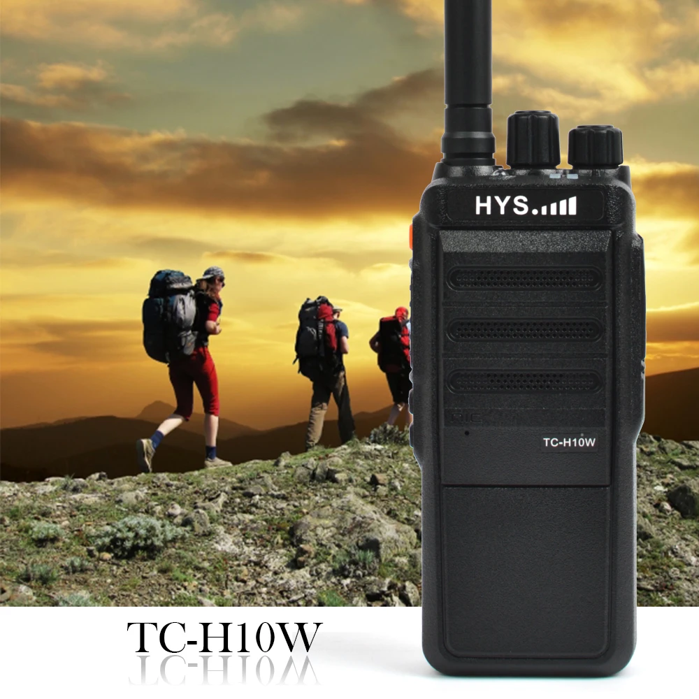 Двухсторонняя радиостанция HYS 10 Вт VHF 136 174 МГц мА портативное радио с USB кабелем