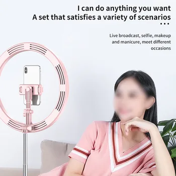 

Selfie Ring Lamp Led Ring Light Selfie Adjustable Angles For Selfie Phone Video Photography Lighting For Phone Holder