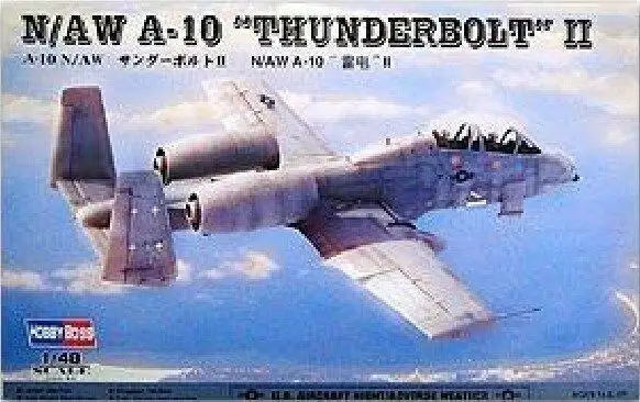 

Модель Hobbyboss 1/48 80324 N/AW A-10 Thunderbolt II, модель, комплект